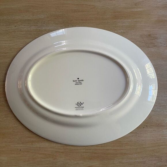 Kate Spade Lenox Sonora Knot 13” serving platter - Picture 2 of 5